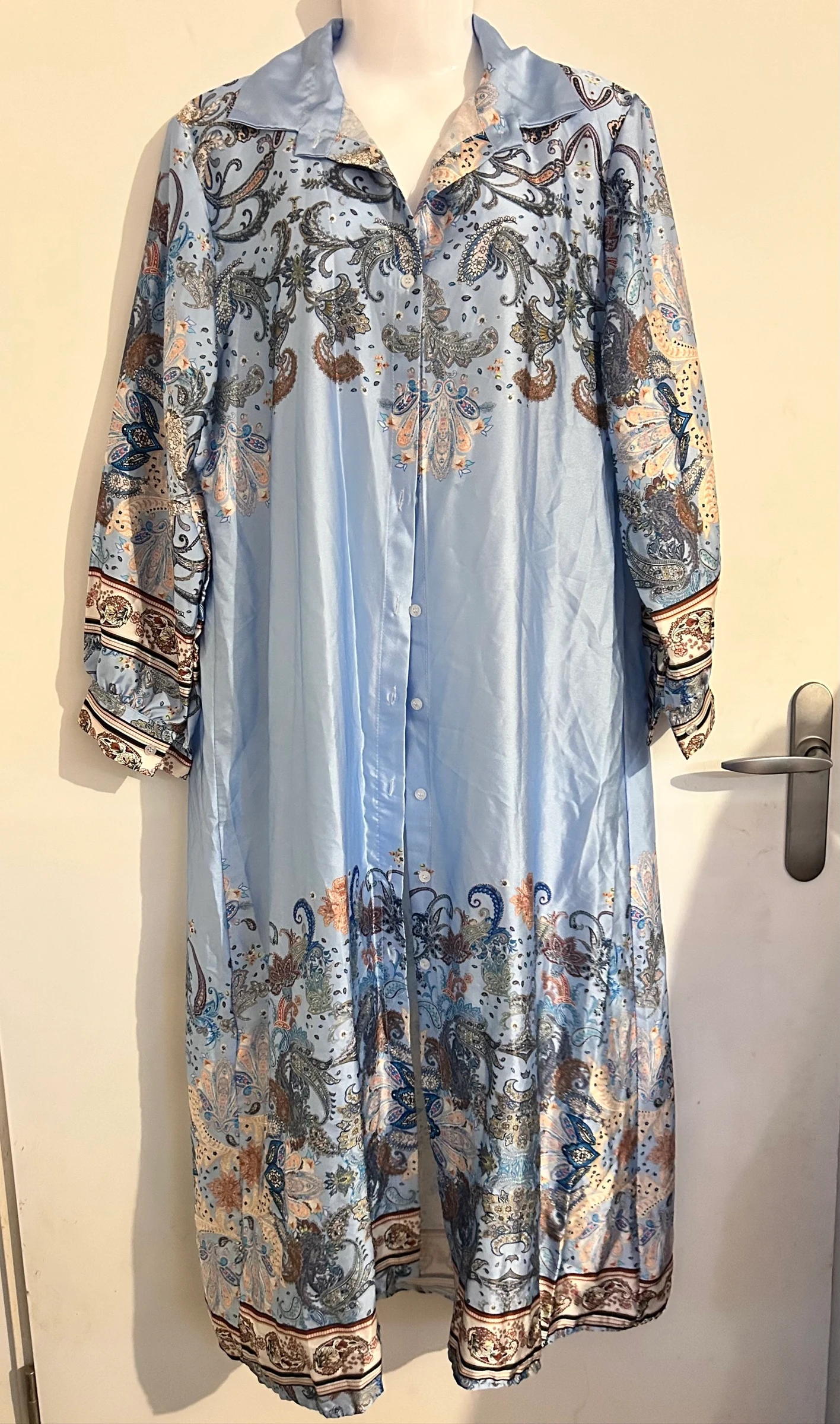 Robe chemise longue